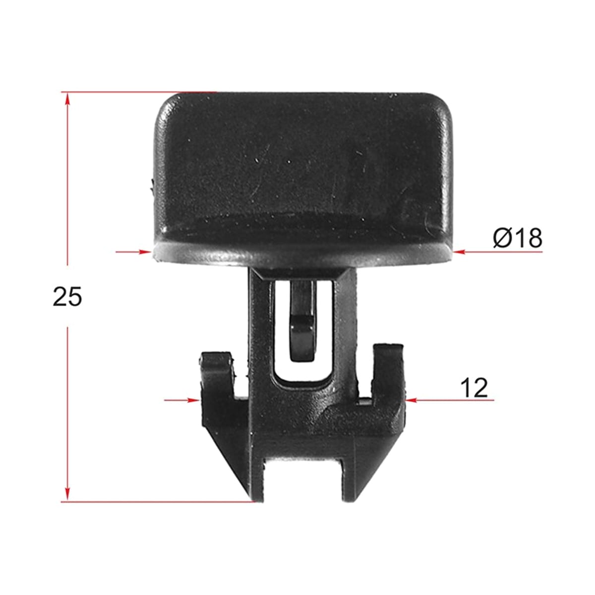 SAT Клипса (GM/FORD (Продажа по 10шт)) STM10801
