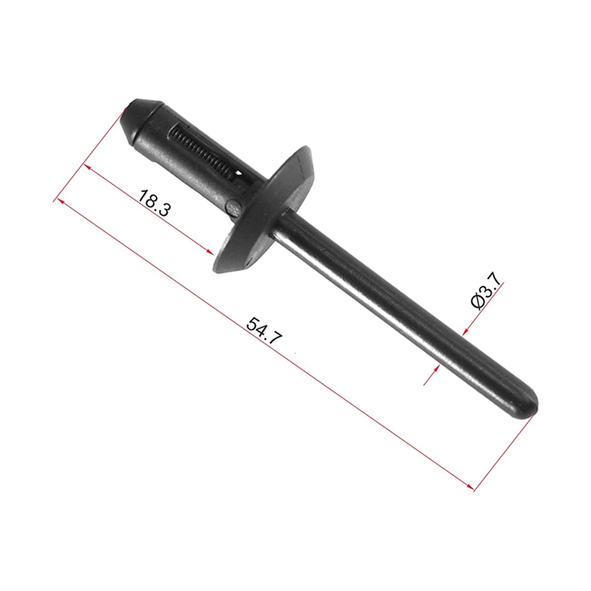 SAT Клипса (заклепка GM/FORD (Продажа по 10шт)) STM10838