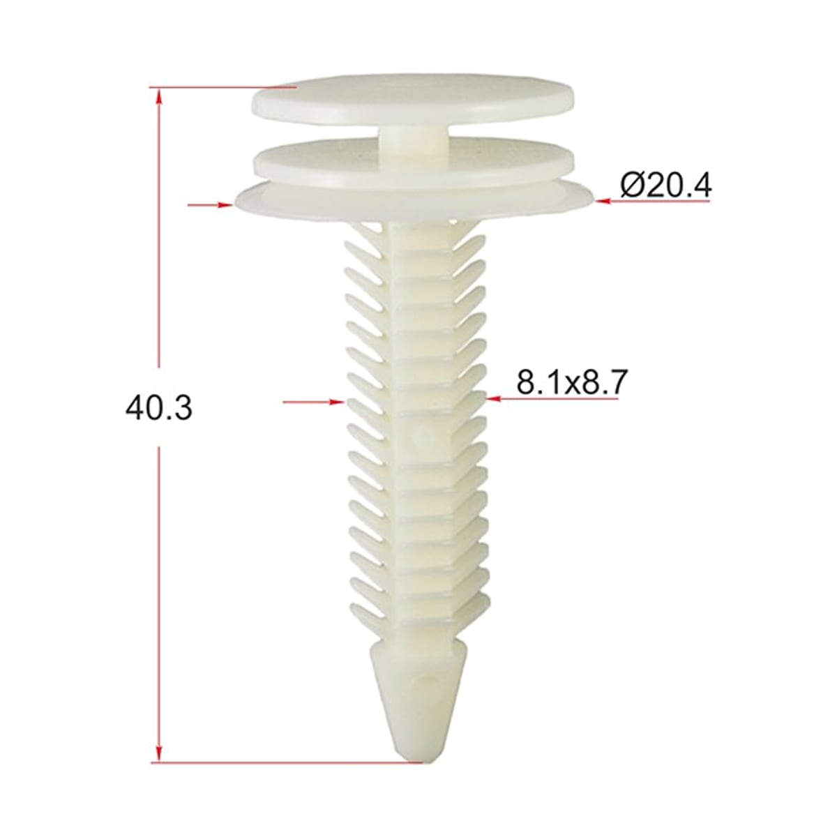 SAT Клипса (обшивки GM/FORD (Продажа по 10шт)) STM10929