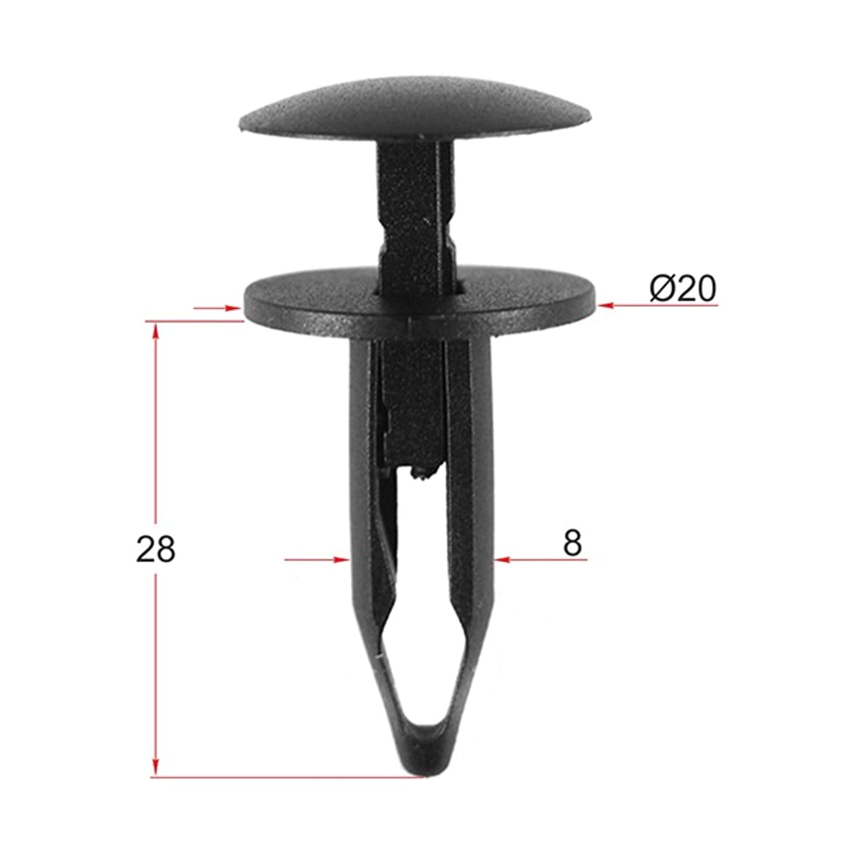 SAT Клипса (фиксатор FORD/GM (Продажа по 10шт)) STM10949