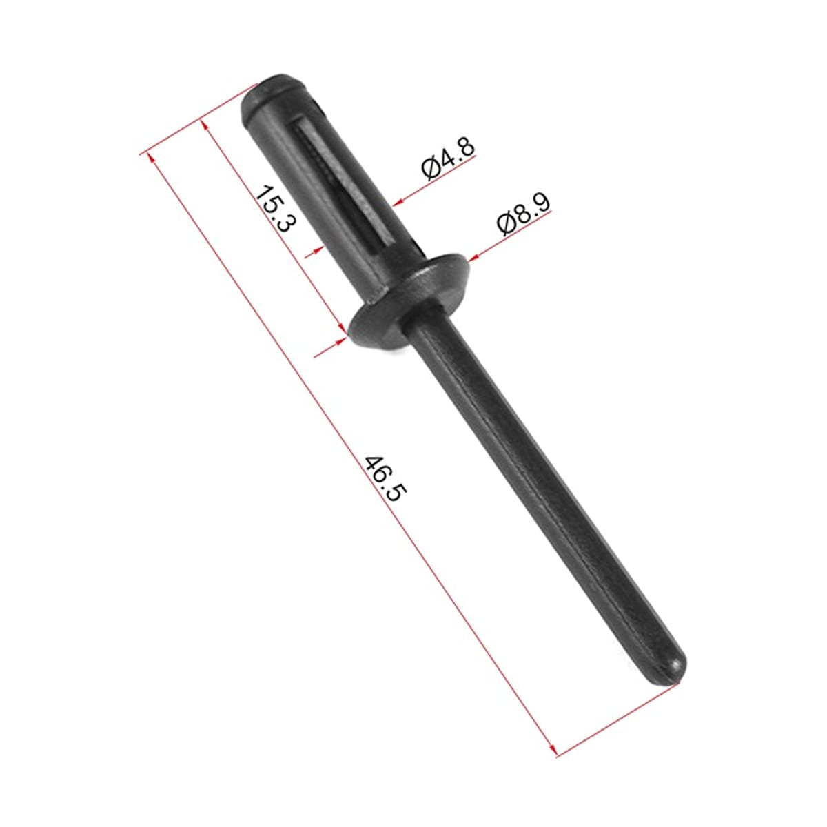SAT Клипса (заклепка GM/FORD (Продажа по 10шт)) STM11058
