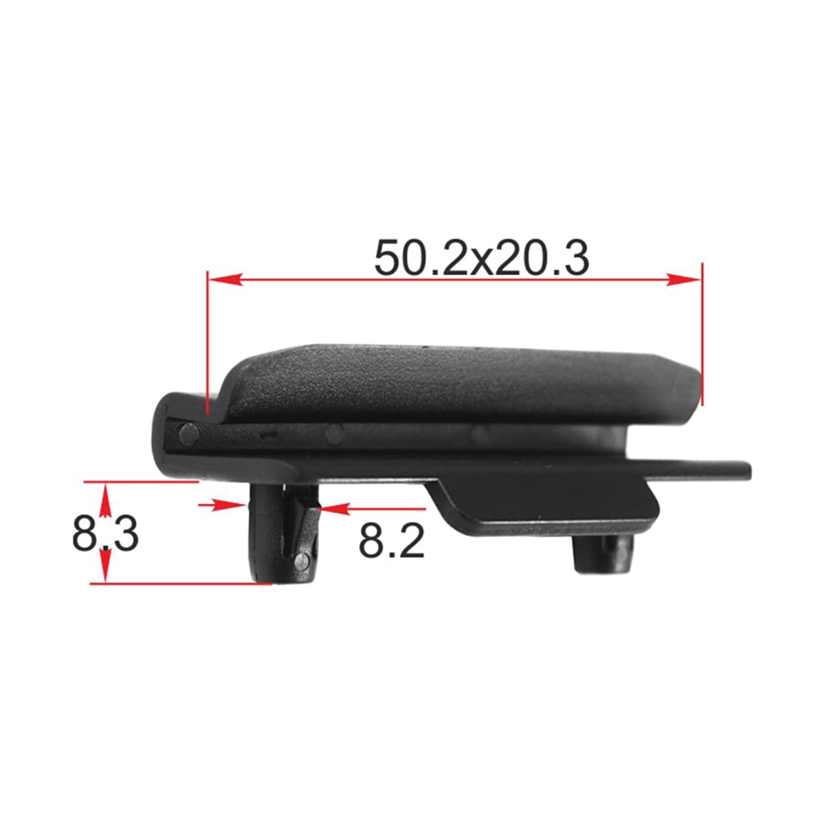 SAT Клипса (крепления фары LEXUS RX300 98-03 низ (1 шт.)) STM12222