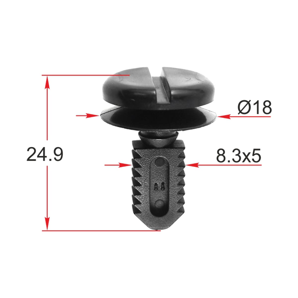SAT Клипса (обшивки кузова BMW/MINI (Продажа по 10шт)) STM12231