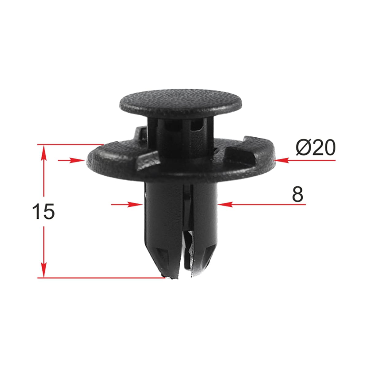 SAT Клипса (крепёжная NISSAN/MAZDA (Продажа по 10шт)) STM12341