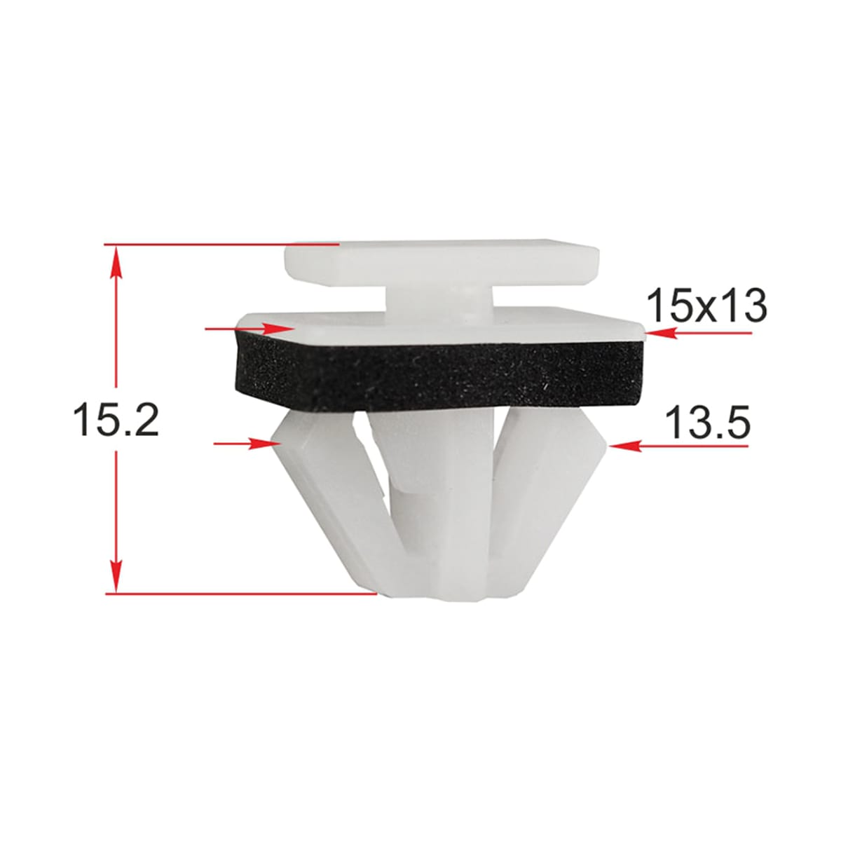 SAT Клипса (молдинга кузова HYUNDAI/KIA (Продажа по 10шт)) STM12348