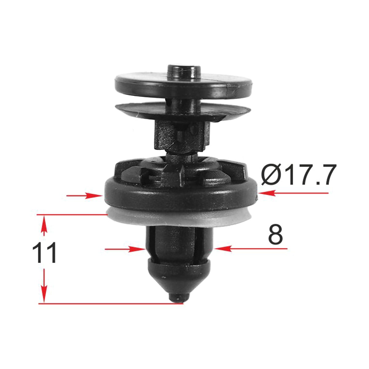SAT Клипса (обшивки двери FORD/GM (Продажа по 10шт)) STM12349