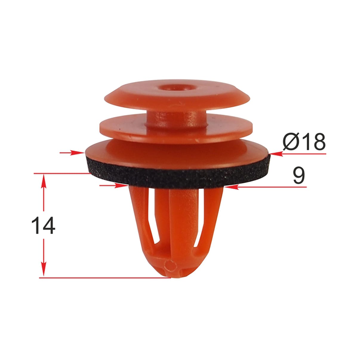 SAT Клипса (обшивки двери BMW/MINI/TOYOTA/LEXUS (Продажа по 10шт)) STM12420