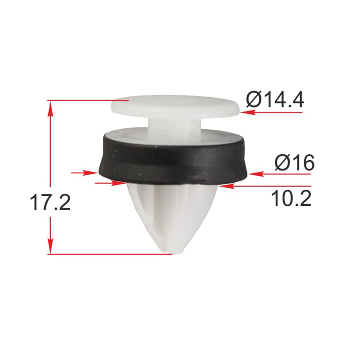 SAT Клипса (обшивки двери FORD (Продажа по 10шт)) STM12499