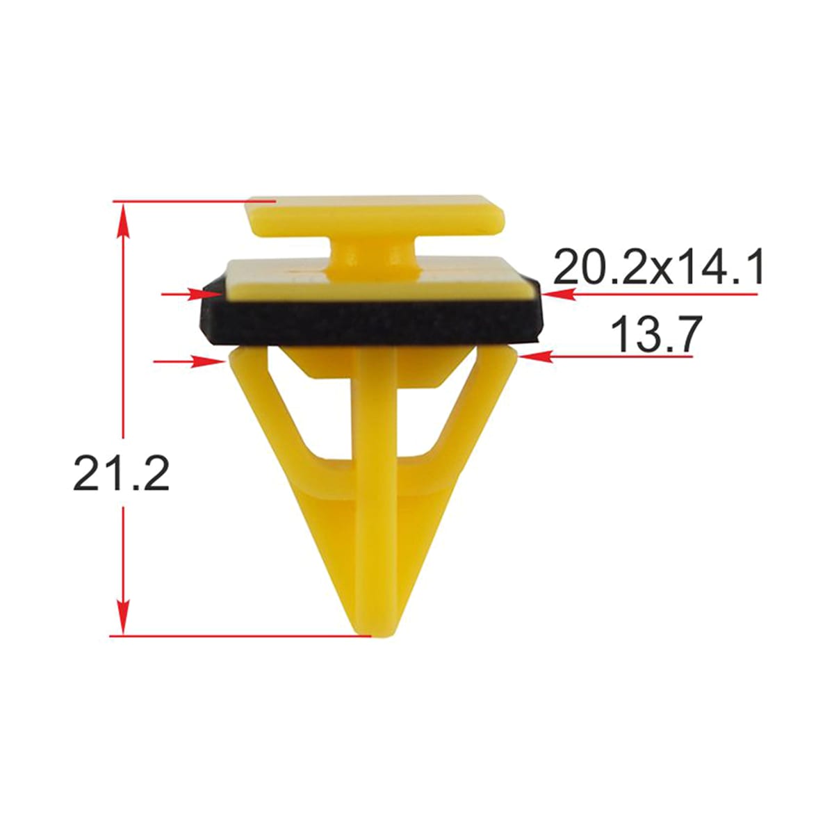 SAT Клипса (молдинга кузова HYUNDAI/KIA (Продажа по 10шт)) STM12574