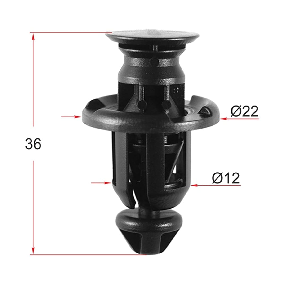 SAT Клипса (крепёжная TOYOTA/LEXUS (Продажа по 10шт)) STM12593