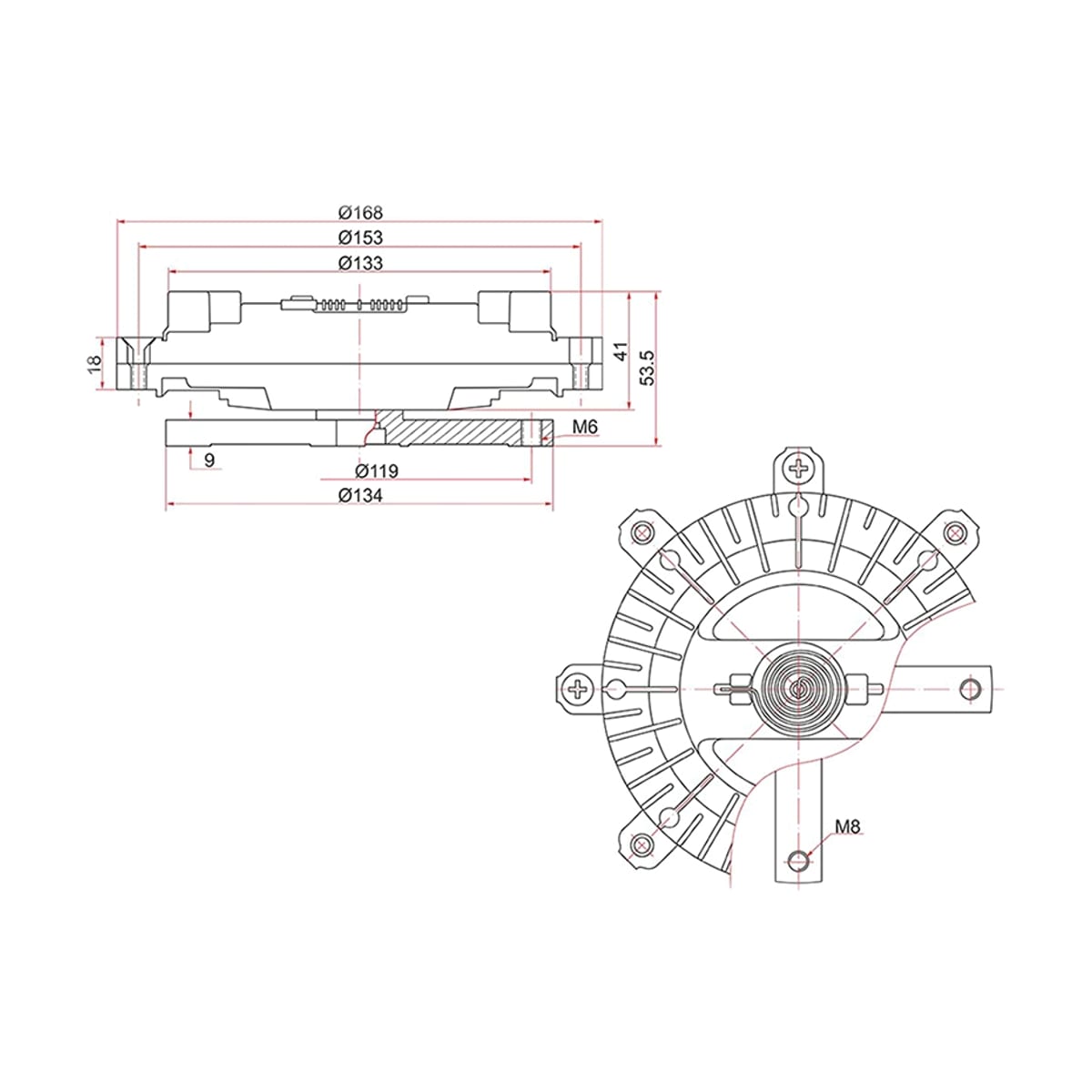 SAT Вискомуфта Honda Civic 03-06 / Mitsubishi Delica 79-07 STME202147