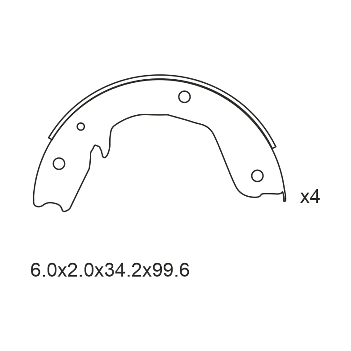 SAT Колодки тормозные барабанные (Сзади/ Стояночный тормоз) Mitsubishi Pajero 99-20 / Montero 00 STMR535718