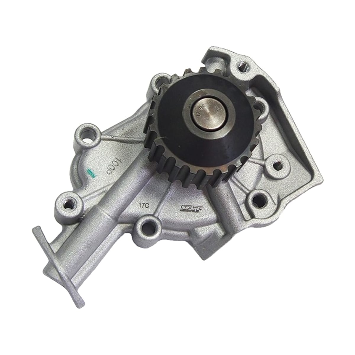 SAT Насос водяного охлаждения Chevrolet Aveo 02-11 / Matiz 04-10 A08S3;B10S;B12S1;B12S3;F12S3;F8CV;L11;LA2;LBF;LQ4;LQ5;LY4 STS105
