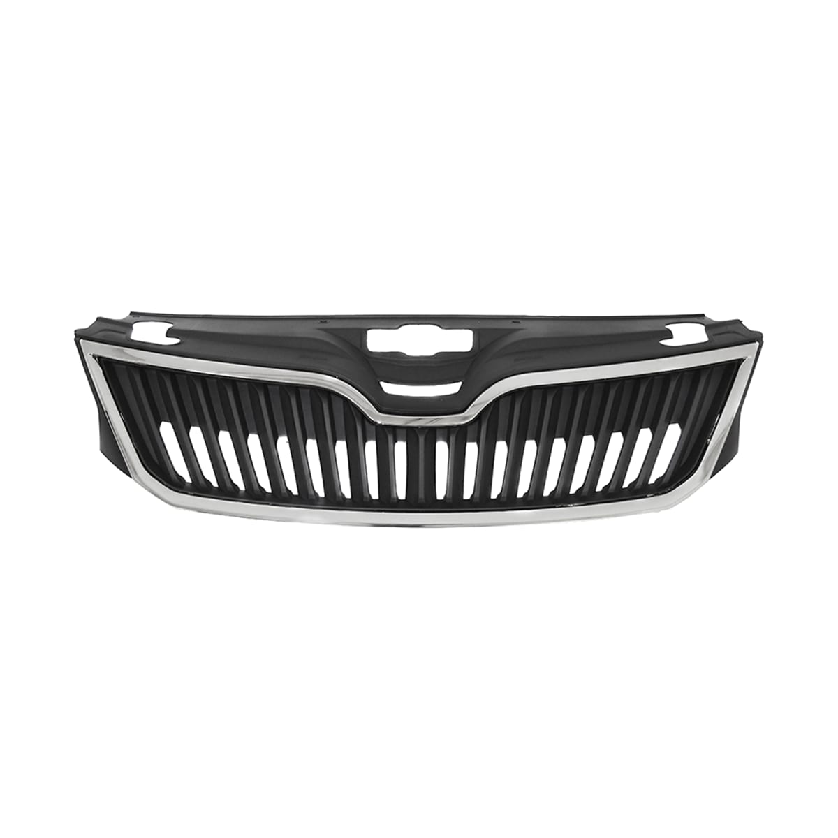 SAT Решетка радиатора Skoda Rapid 12-20 (с хром молдингом) STSDR10930