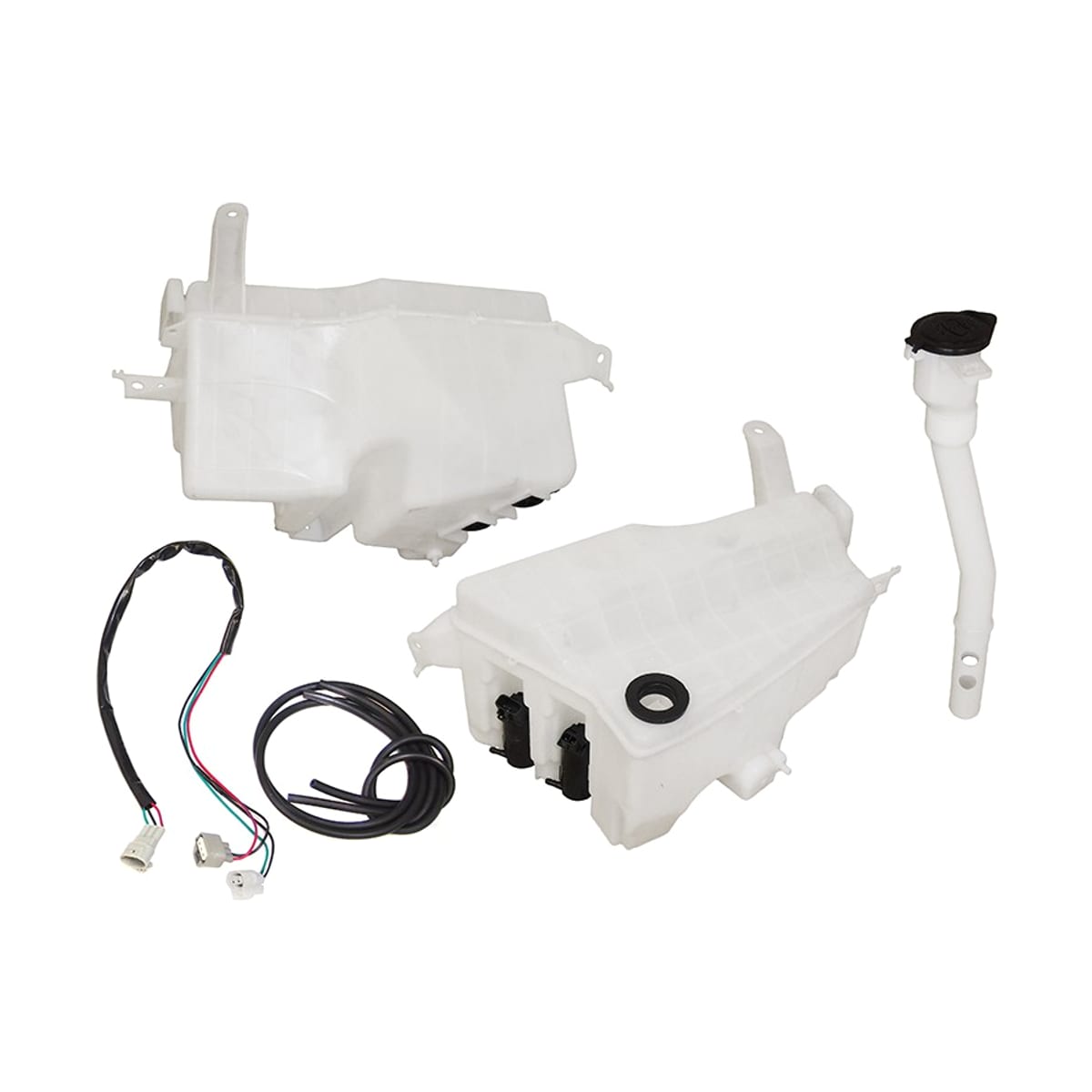 SAT Бачок омывателя Toyota Land Cruiser (J100) 98-07 / Lexus LX 98-02 (Насос омывателя/ Под омыватели фар/ С горловиной) STTY90101A0