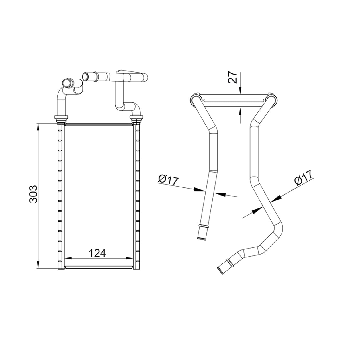 SAT Радиатор отопителя салона Toyota Land Cruiser (J200) 07-21 / Lexus LX 07-23 STTY923950