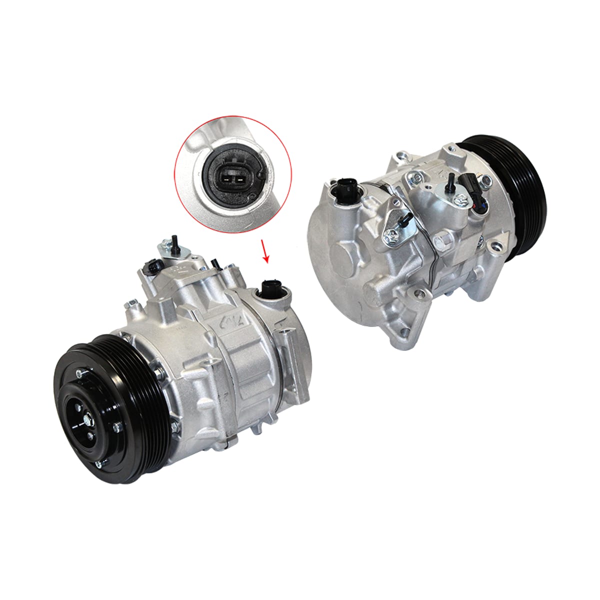 SAT Компрессор кондиционера Toyota Avensis (T270) 08-18 / Camry 11-21 STTYL63960