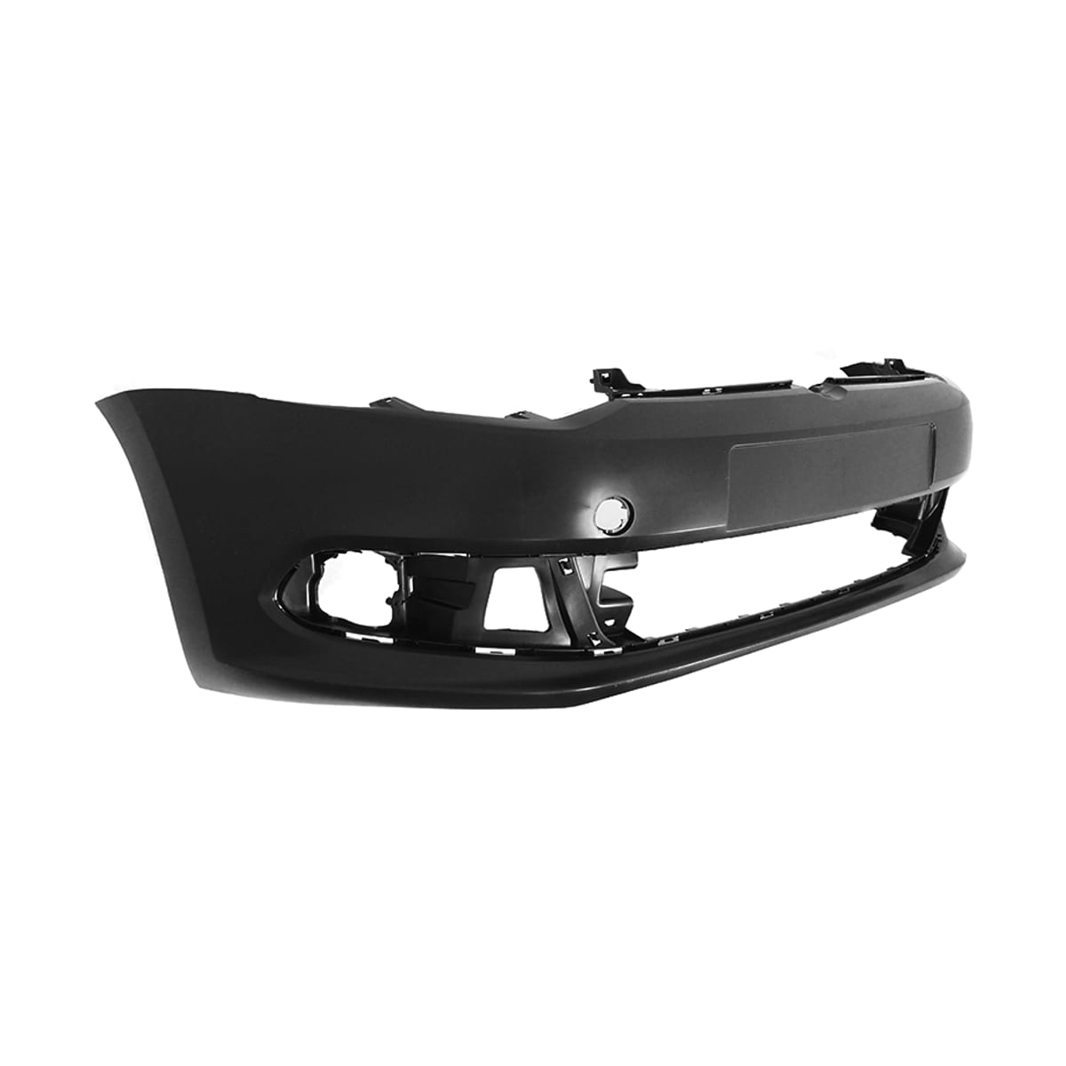 Деталь Бампер передний Volkswagen Polo 09-15 (С отверстием под крюк/ 4D SED) SAT
