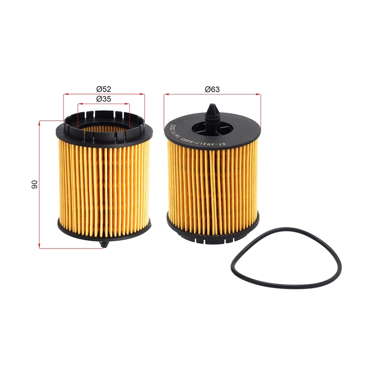 SAT Фильтр масляный Chevrolet Captiva 06-15 / Opel Antara 06-15