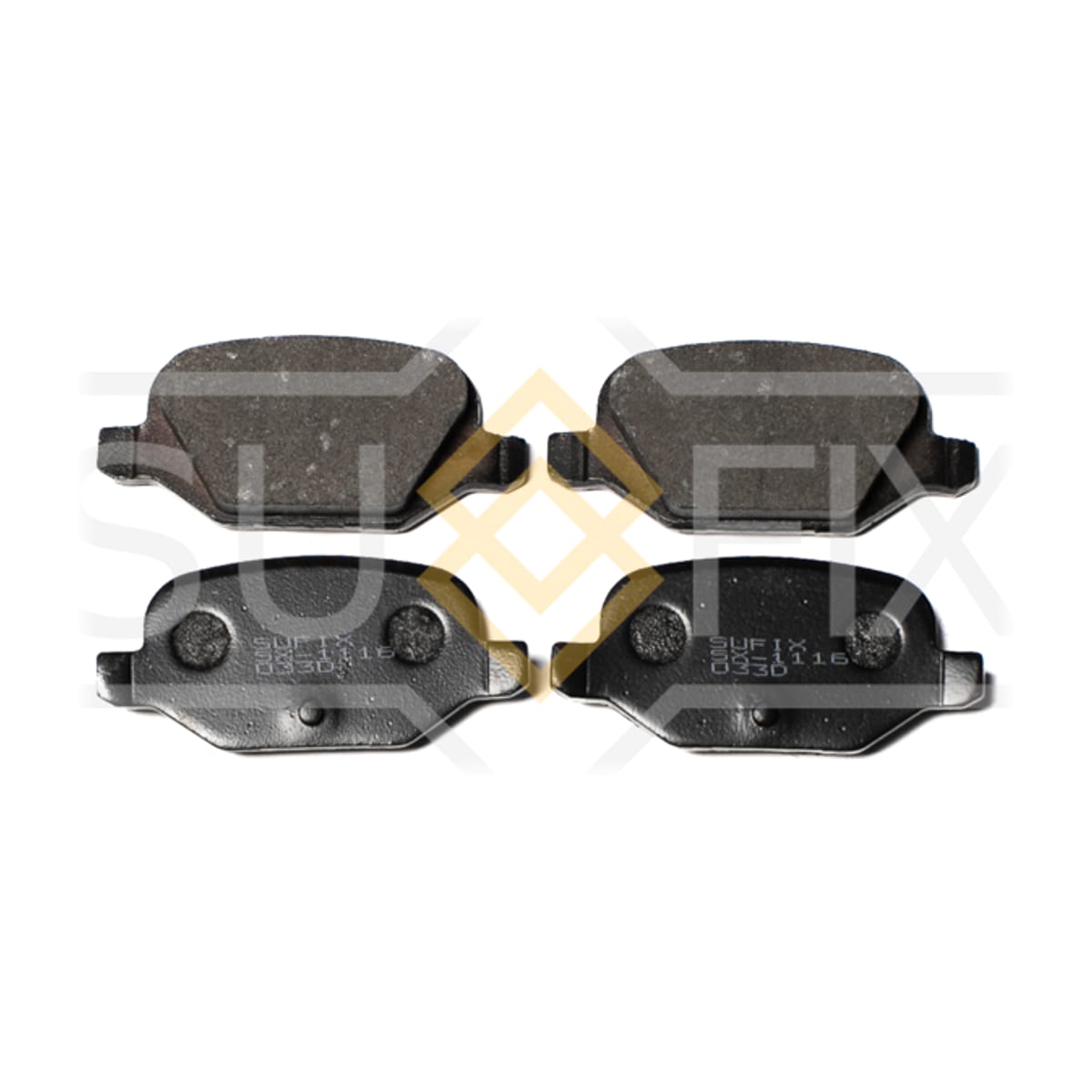 SUFIX Колодки тормозные дисковые SX1116 (зад прав/лев, LADA VESTA/XRAY)