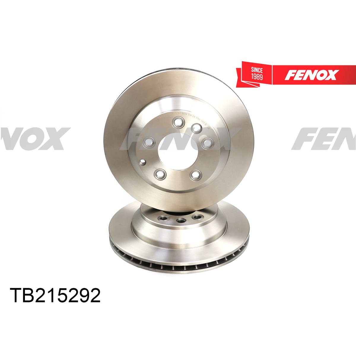 Деталь Диск тормозной FENOX