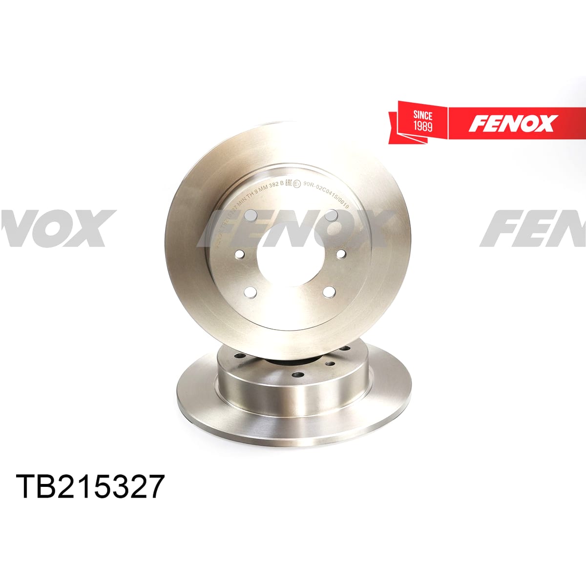 Деталь Диск тормозной FENOX