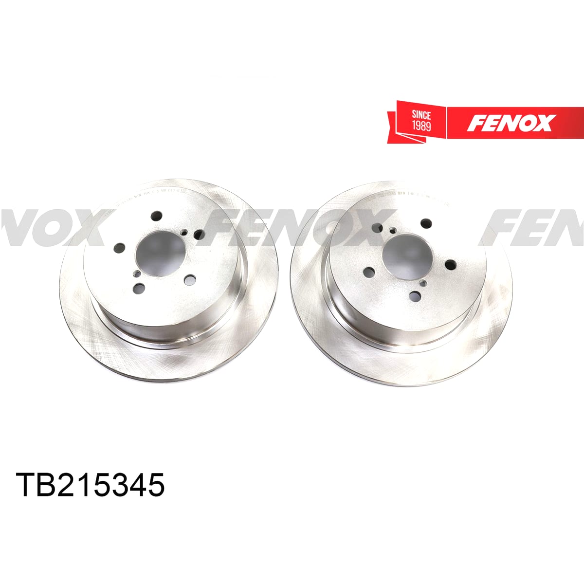 Деталь Диск тормозной FENOX