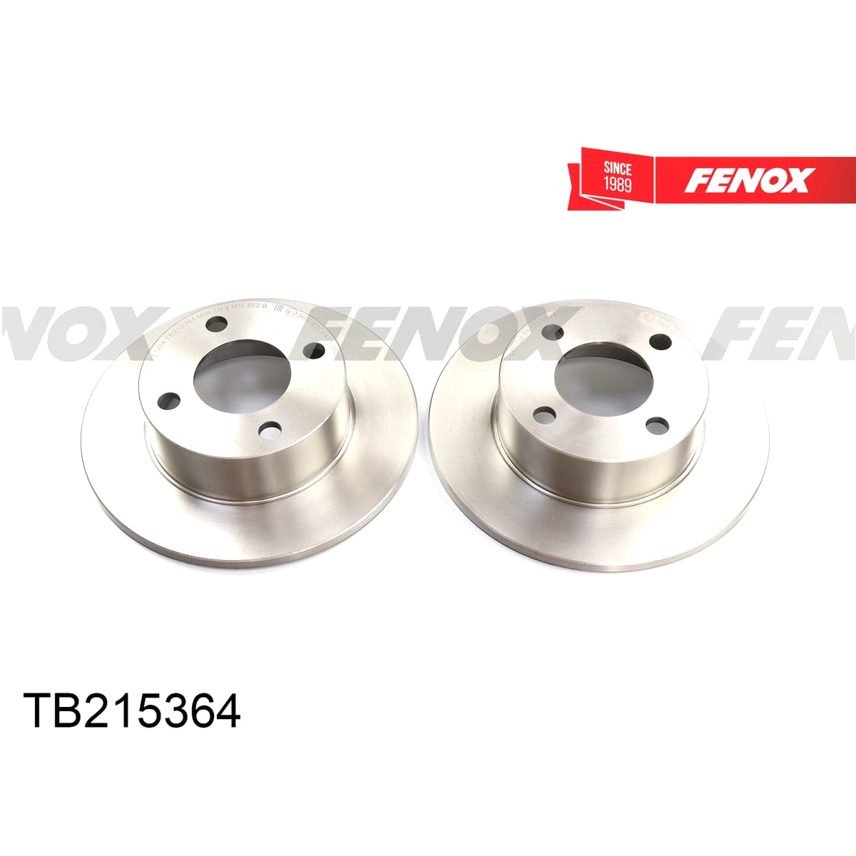 Деталь Диск тормозной FENOX