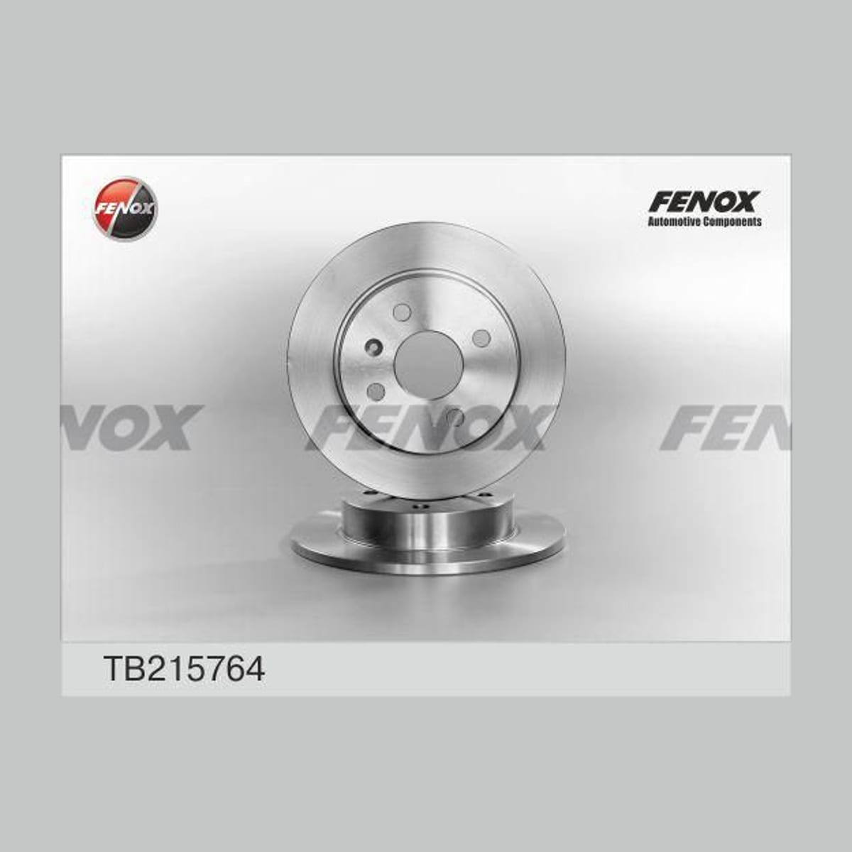 Деталь Диск тормозной FENOX