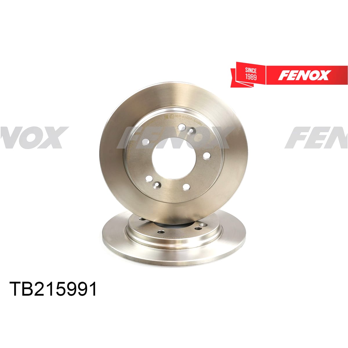 Деталь Диск тормозной FENOX