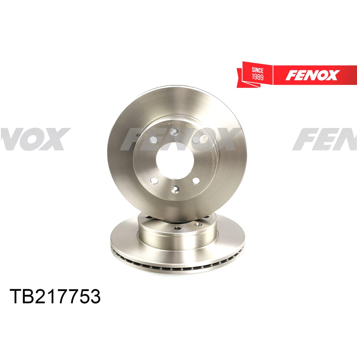 Деталь Диск тормозной FENOX