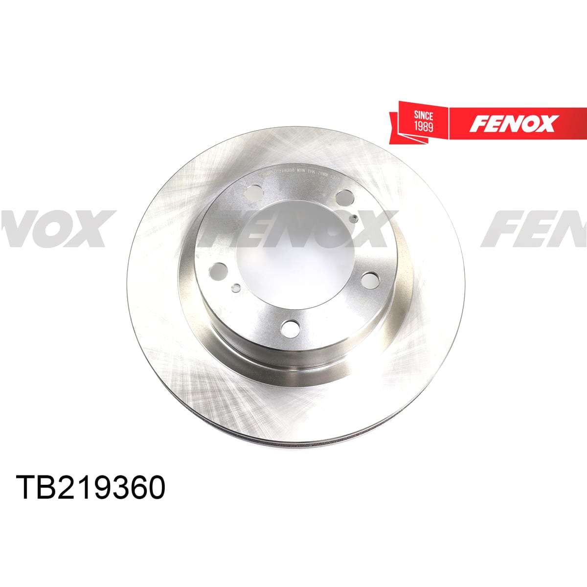 Деталь Диск тормозной FENOX