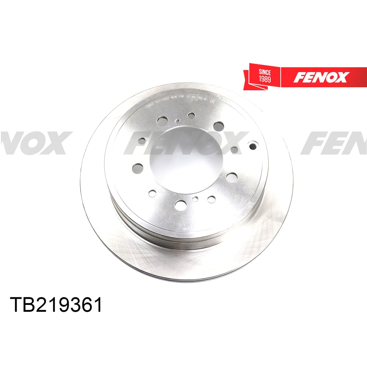 Деталь Диск тормозной FENOX