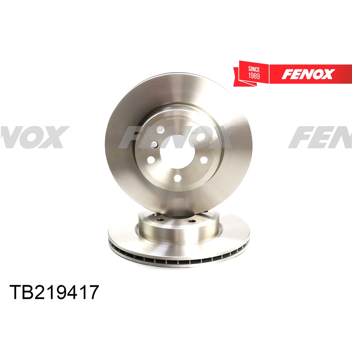 Деталь Диск тормозной FENOX