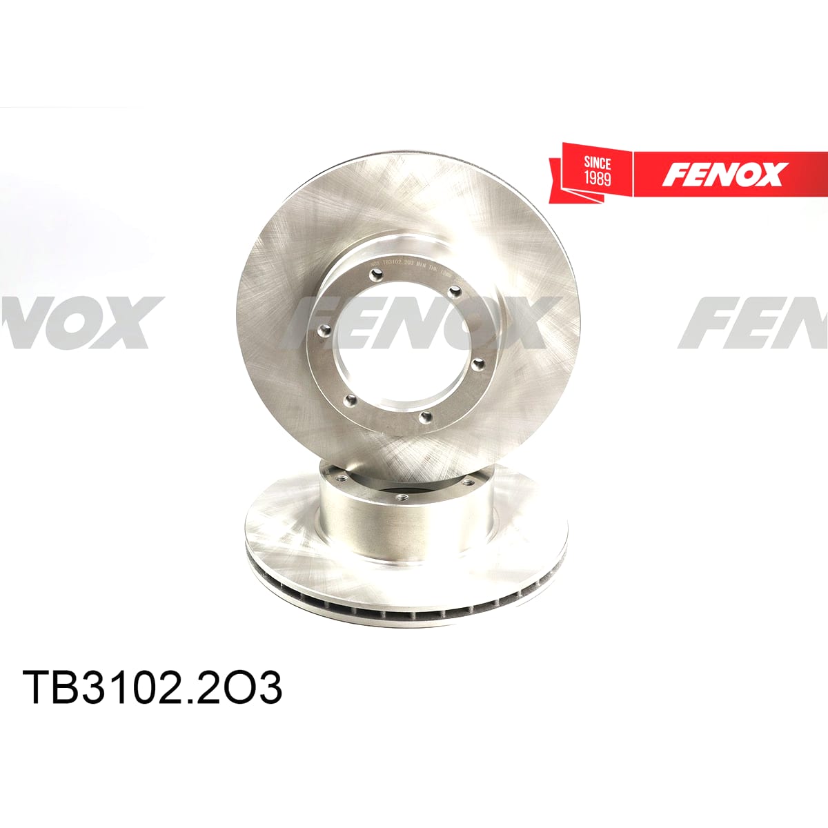 Деталь Диск тормозной вентилируемый FENOX