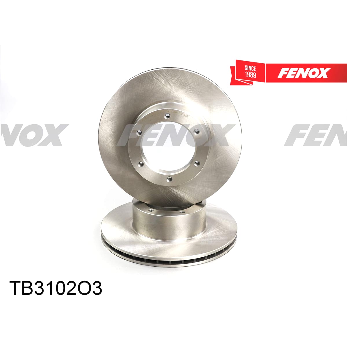 Деталь Диск тормозной вентилируемый FENOX