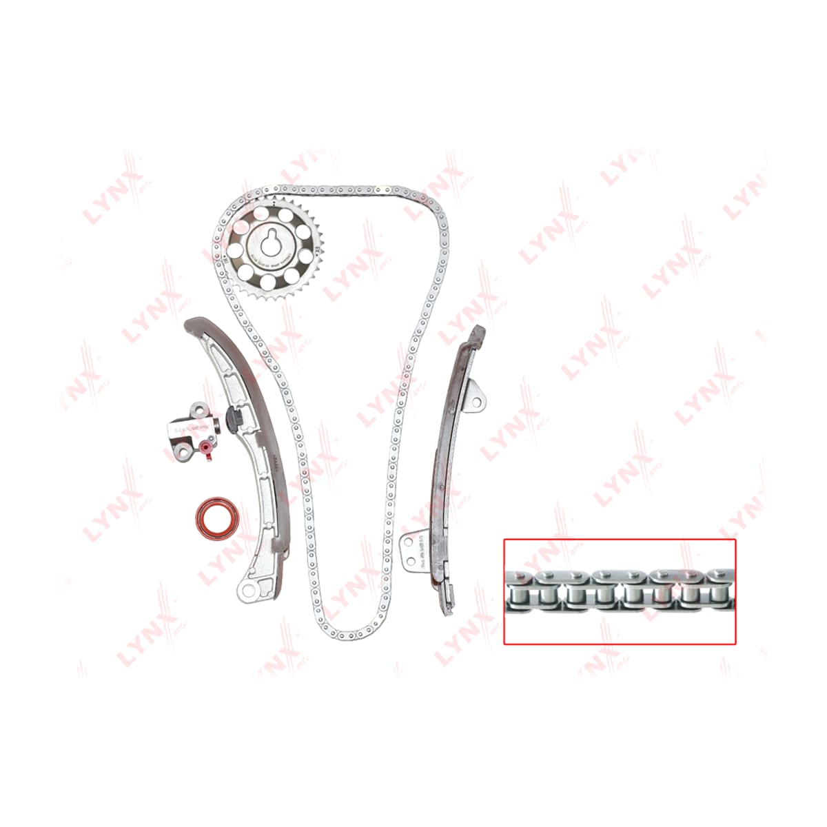 LYNXAUTO Комплект цепи ГРМ TK0040