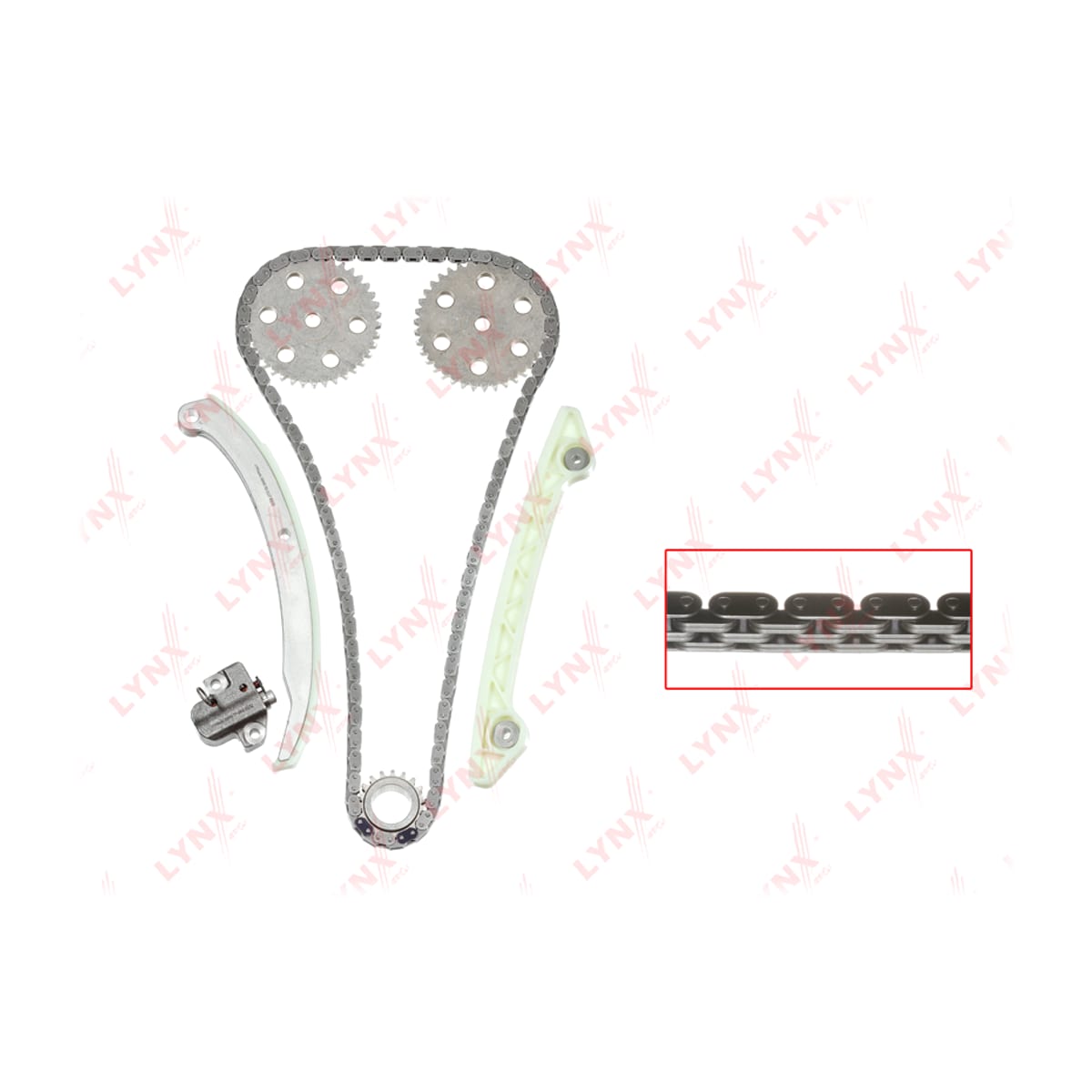 LYNXAUTO Комплект цепи ГРМ TK0220