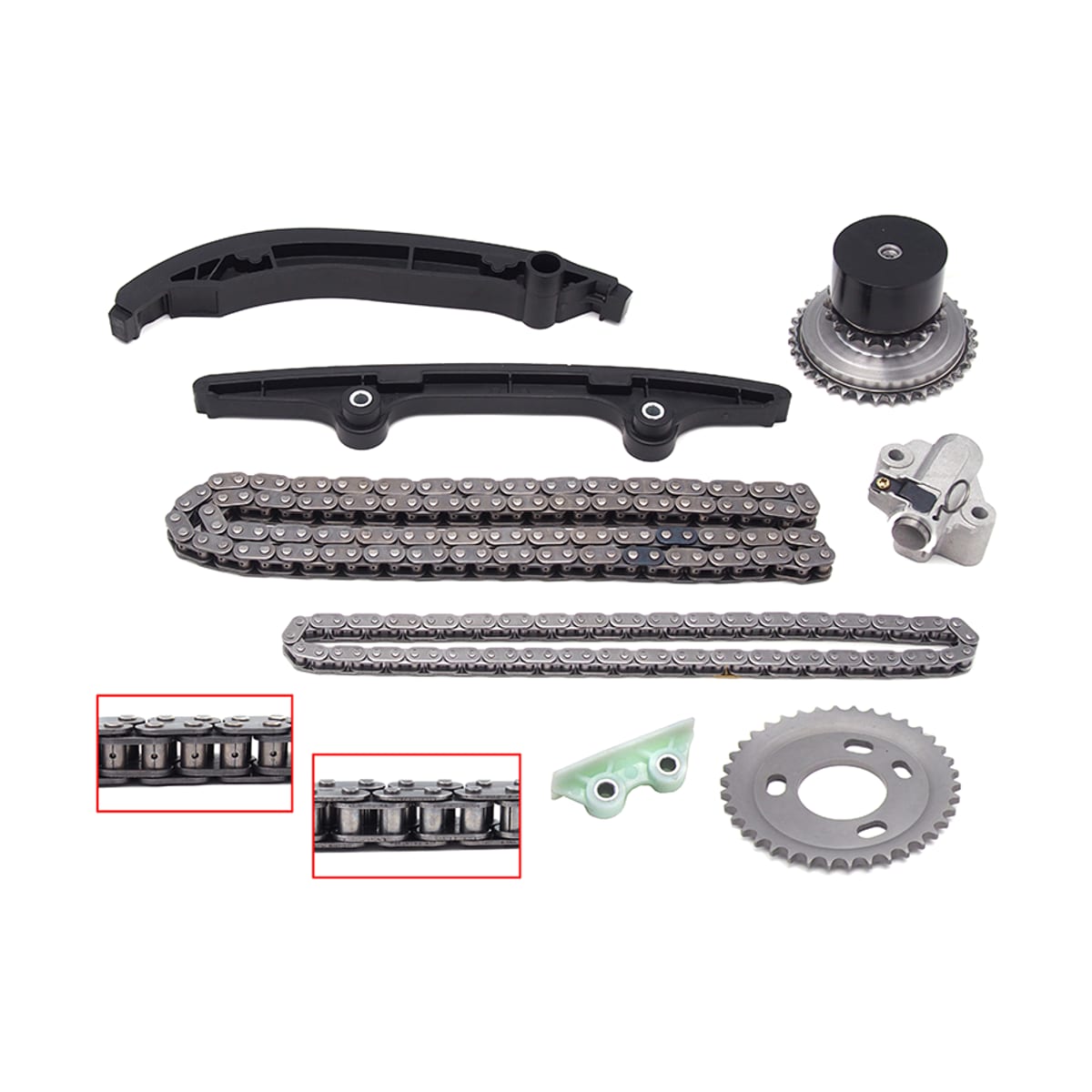 SAT Комплект замены цепи ГРМ Ford Transit 06-20 / Peugeot Boxer 06- 4HV;P22DTE;QVFA TKCIT0041