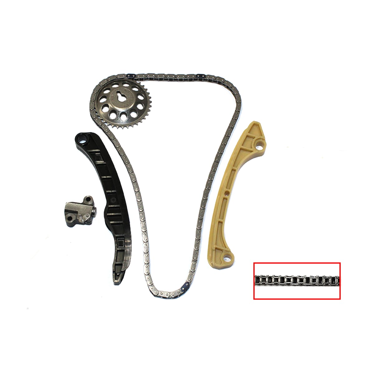 SAT Комплект замены цепи ГРМ Mitsubishi Lancer 07-17 / Colt 02-12 4A91;4A92 TKMIT154
