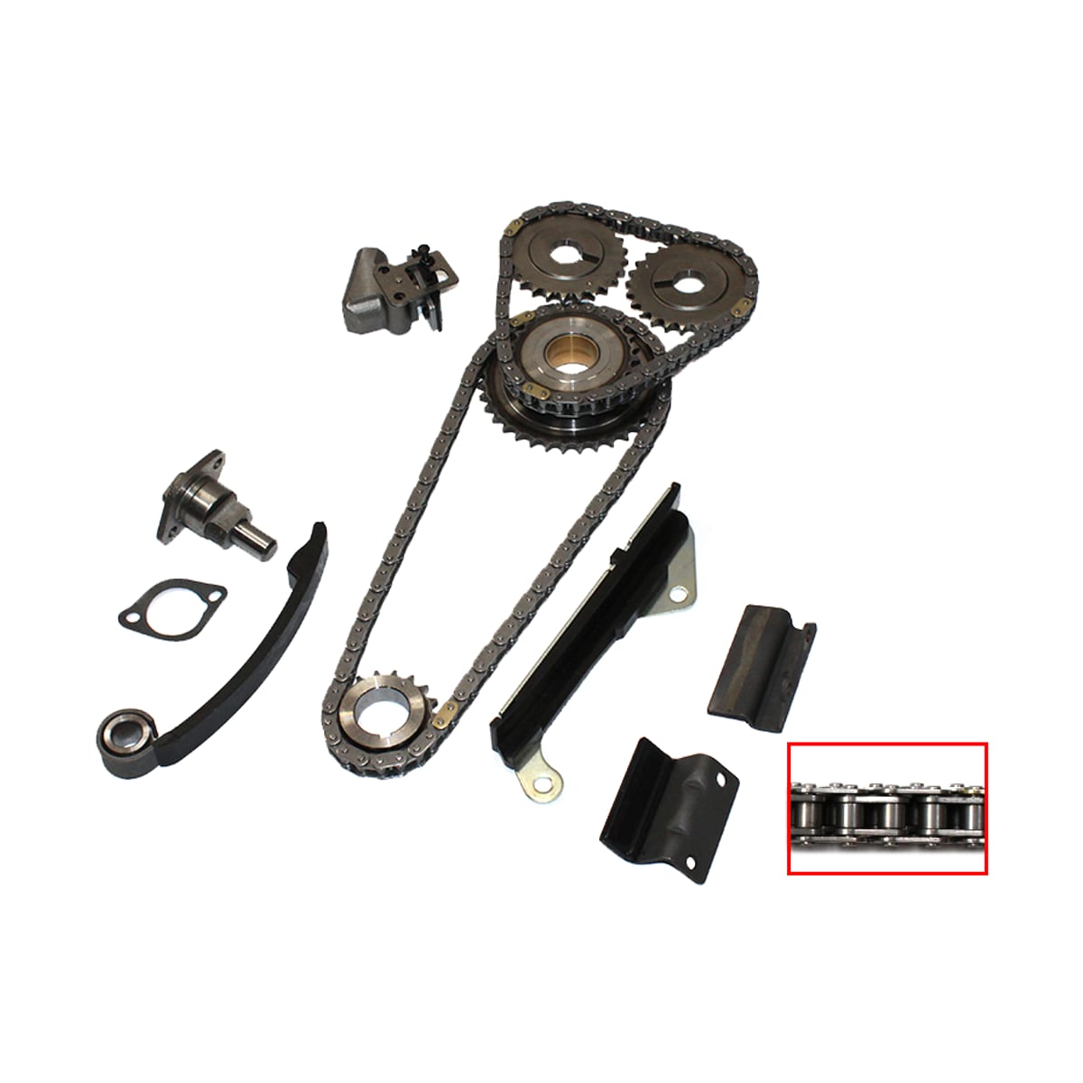 Деталь Комплект замены цепи ГРМ Nissan AD 06- / Almera 95-00 GA15DE;GA16DE SAT