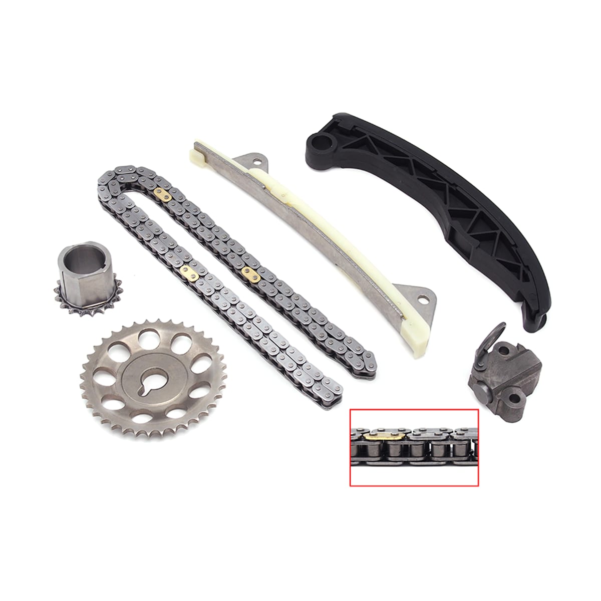 Деталь Комплект замены цепи ГРМ Nissan Qashqai 06-10 / Toyota Passo 04-23 1KRFE SAT