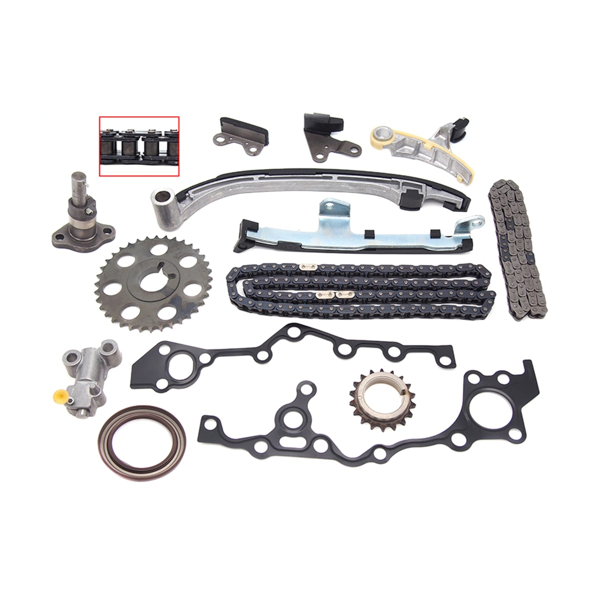 SAT Комплект замены цепи ГРМ Toyota Hiace 04-07 / Land Cruiser Prado 96-09 3RZFE