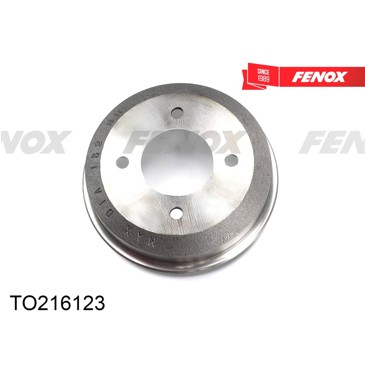 Деталь Барабан тормозной FENOX