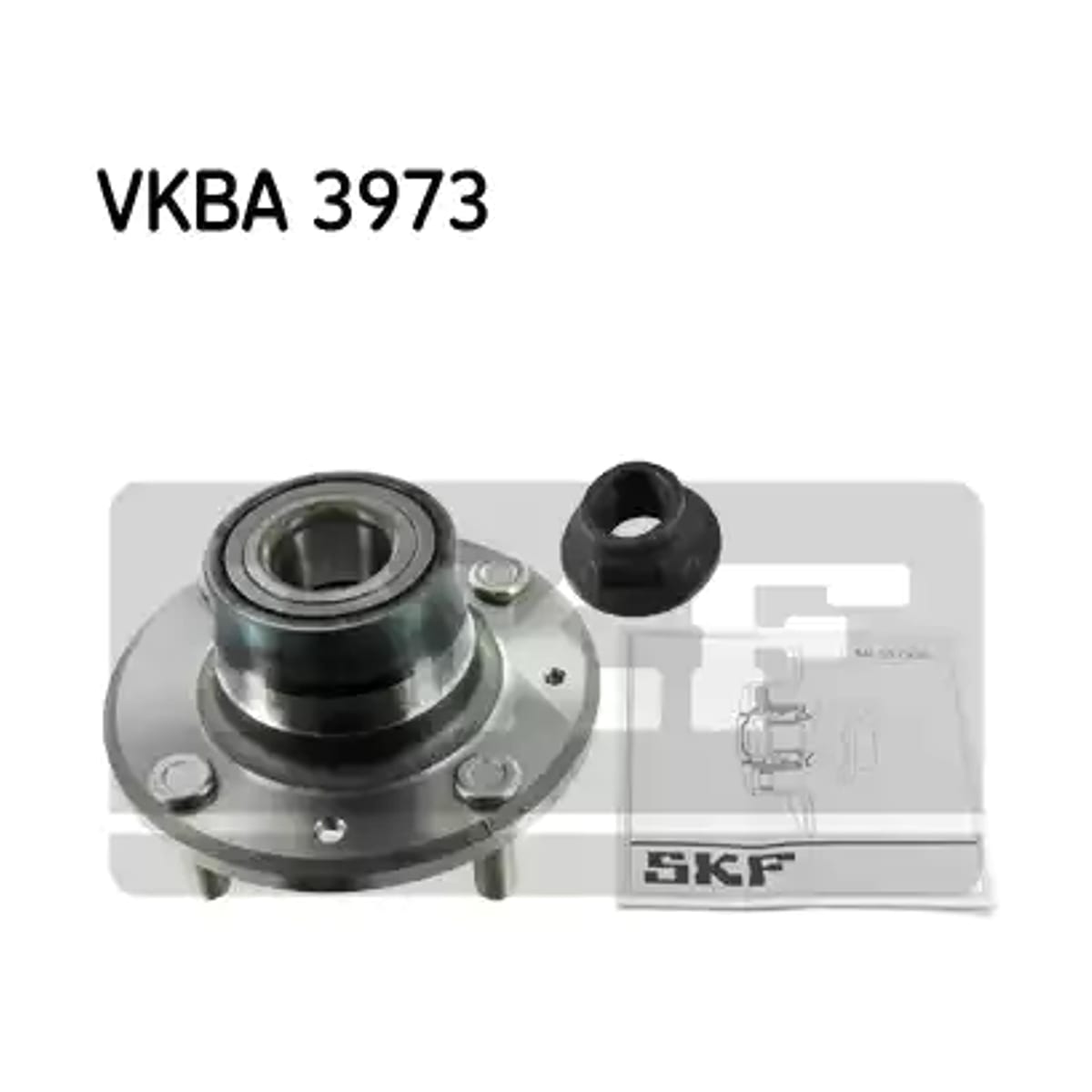SKF Ступица колеса VKBA3973 (зад лев)