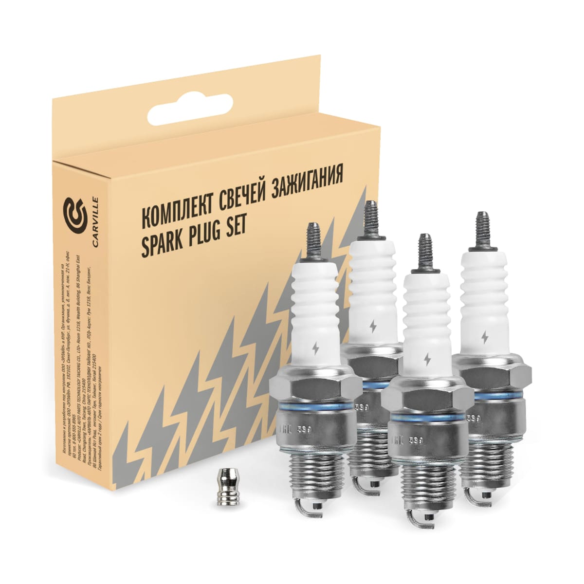 Деталь Свеча зажигания (кмпл. 4шт) STARTVOLT