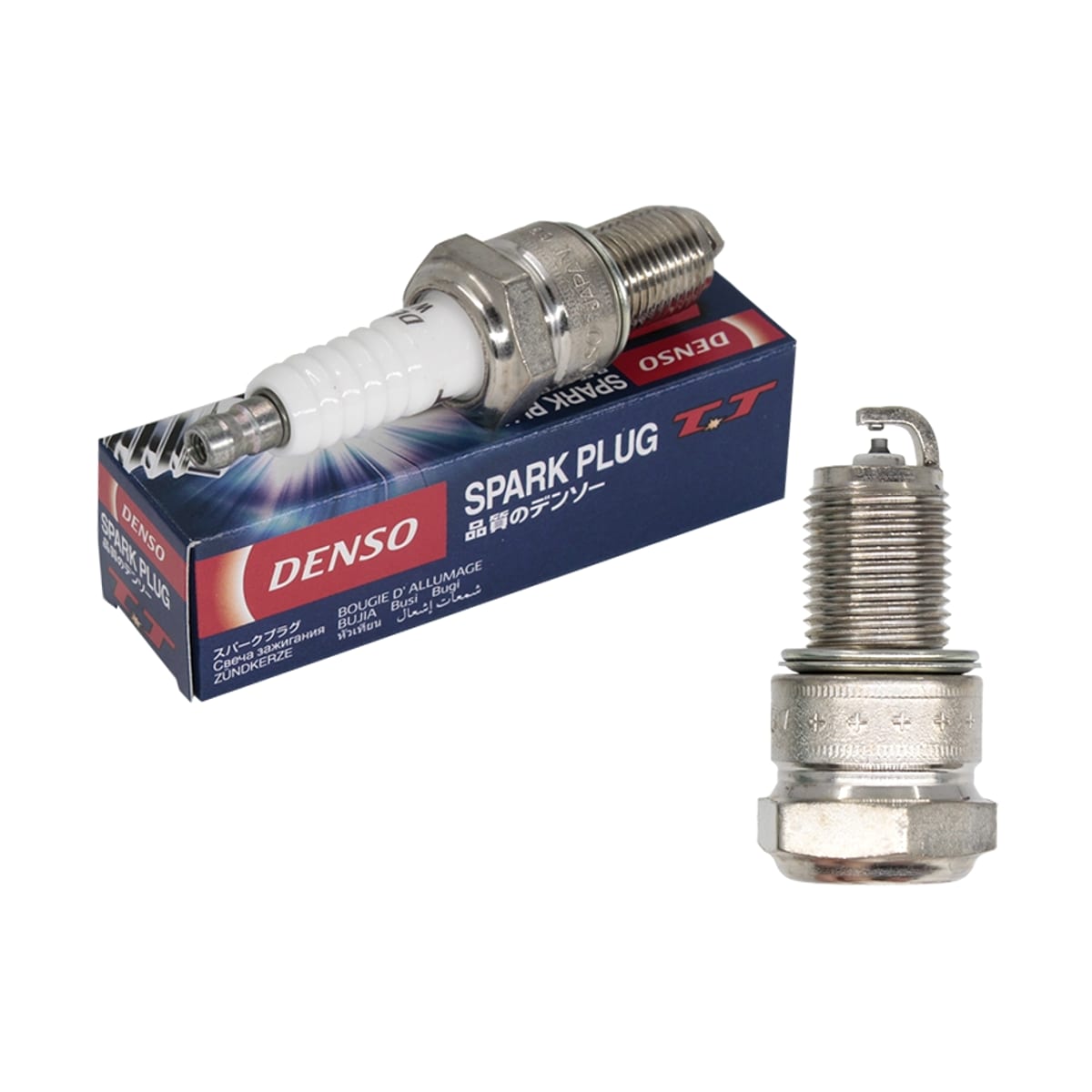DENSO Свеча зажигания Chevrolet Spark 05-10 / Daewoo Matiz 97-15 (A08S3/F8CV/B10S/F12S3/G4JS/G4BS/4G13/6G72/2E/TB42E) W16TT