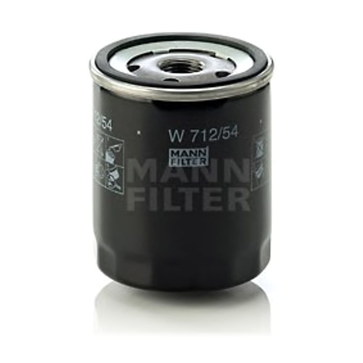 MANN Фильтр масляный W712/54