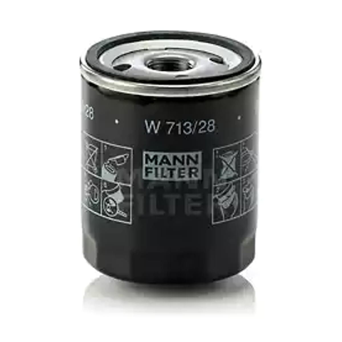 MANN Фильтр масляный W713/28