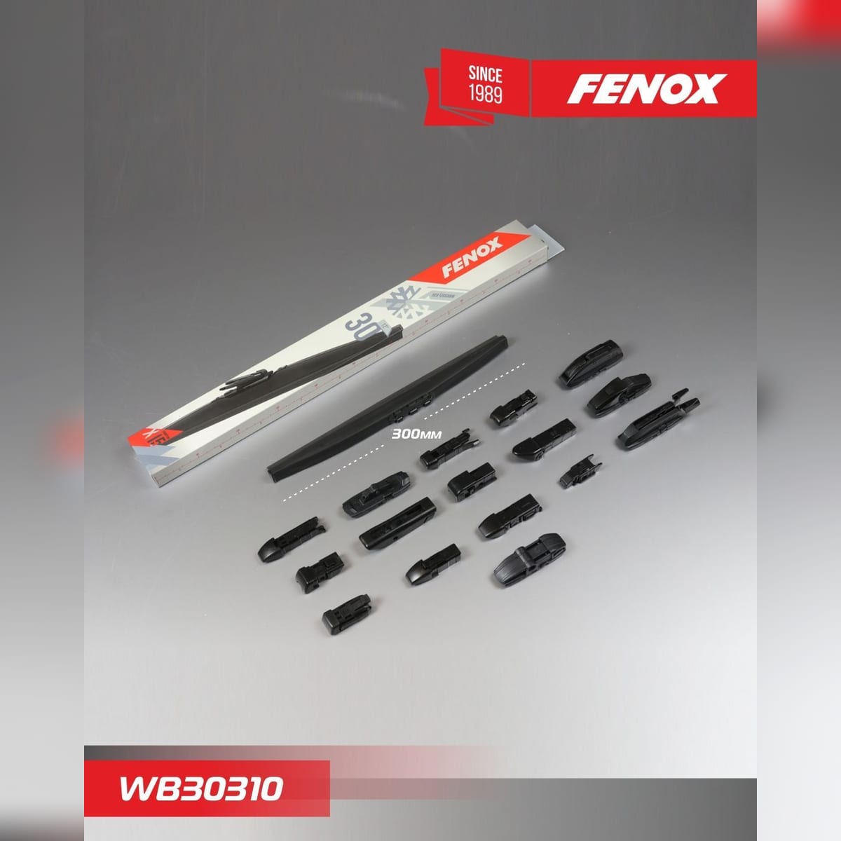 Деталь Щетка стеклоочистителя 30см (12''), зимняя FENOX